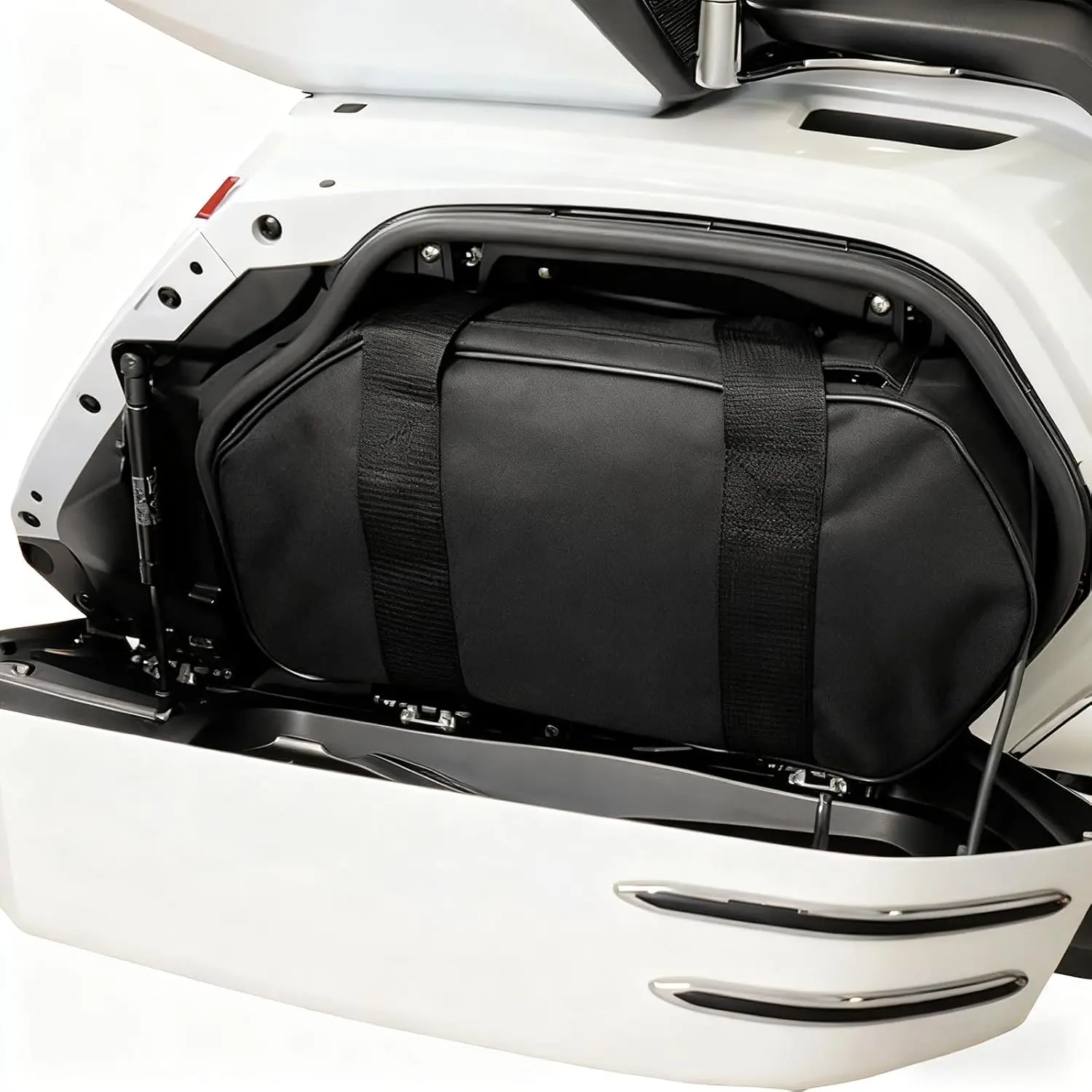 Motorcycle Bag Side Case Inner Bags Luggage Bags Black For Honda Goldwing GL1800 F6B 2018 2019 2020 2021 2022- 2024 Handles Bag