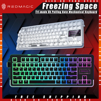 NUBIA RedMagic Mechanical Keyboard Tri-mode Wireless Hot Swap 8K Polling Rate RGB Customized Gaming Keyboard Pc Gamer Accessory