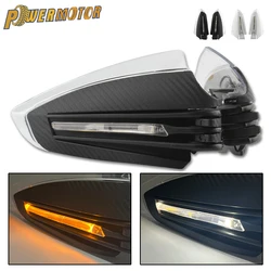 Motorcycle Hand Guards Handguards With Turn Signal Flashing Lights 12V Motorbike Hand Guards For KTM Honda Yamaha Enduro