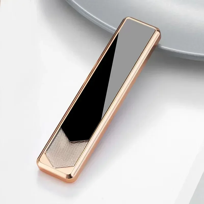 New USB Rechargeable Series Flameless Lighter Windproof Creative Mini Electronic Cigarette Lighter Outdoor Portable