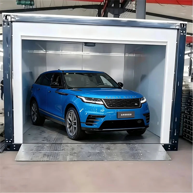Any Size Custom Fast Assemble Pre Fabricated Carport Heavy Duty Multi Functional Steel Structure Mobile Garage Outdoor Storage B