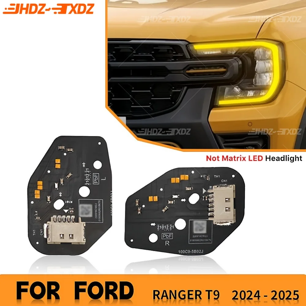 

Non-RGB DRL Boards Replace For Ford Ranger T9 XL XLT 2023-2024 LED Headlight Daytime Running Light Module Unit