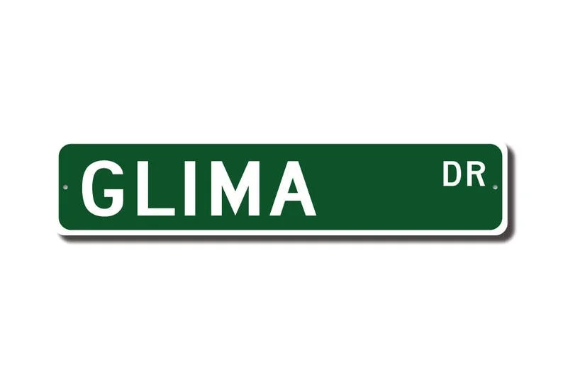 Glima, Glima sign, Glima fan, Glima participant gift, Scandinavian martial arts sport, Viking sport, Custom Street Sign, Quality