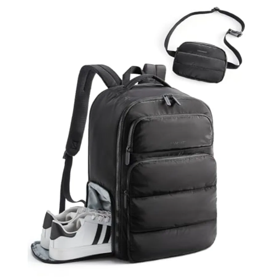 

35L Travel Backpack Women 17.3 Inch Carry On Backpack Flight Approved Personal Item Backpack Travel Bag Water Resistant Casual