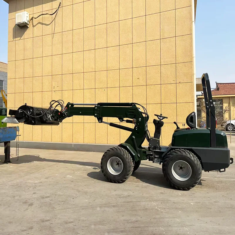 

Customized telescopic loader Mini Front End Skid Steer Loader With Attachments CE/EPA/EURO 5 telehandler