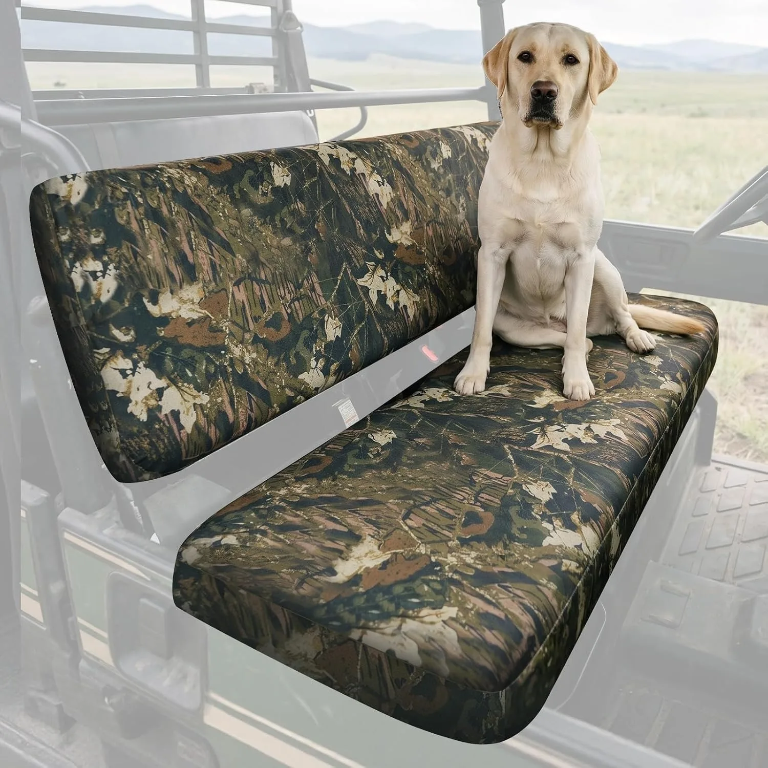 UTV Camo Seat Covers for Kawasaki Mule PRO-FXT DXT FX DX 2015-2026, Waterproof UTV Seat Protector