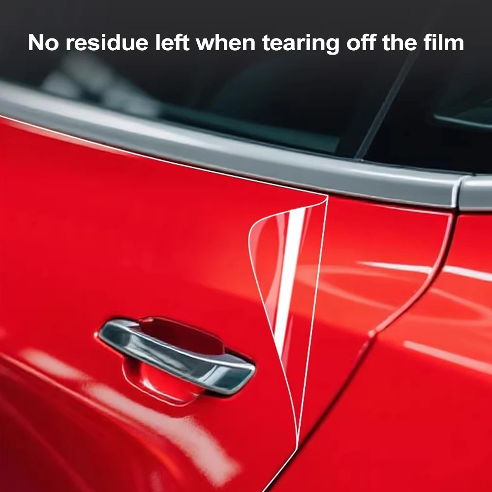 

6.5mil TPU Transparent Car Vinyl Wrapping Film Anti-Scratch Resistant Self-Repairable Car Body Paint Protection Film Accessories