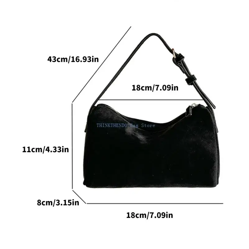 340d automne hiver 2025 à mode à bandoulière à bandoulière poignée ergonomique tissu résistant à l'usure