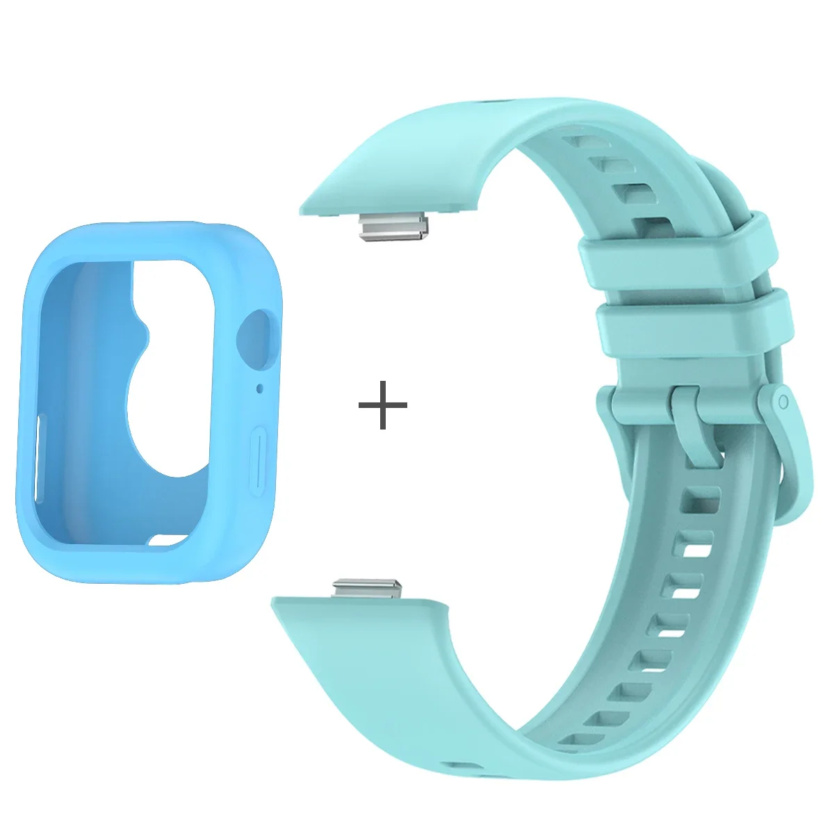 Silicone Band+Case For Huawei Watch Fit 3 Soft Protector Cover For Huawei Fit 3 Colorful Sport Strap Replaceable Accessories