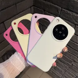 For OPPO Find X8 Pro Case Luxury Liquid Silicone Skin-friendly Ultra-thin Back Cover For OPPO Find X8 Pro Shockproof Funda
