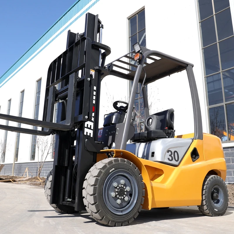 Factory Price Forklift 3 Ton 3.5 Ton Customize Warehouse Diesel Forklifts Cheap Fully Hydraulic Mini Forklift Truck Price