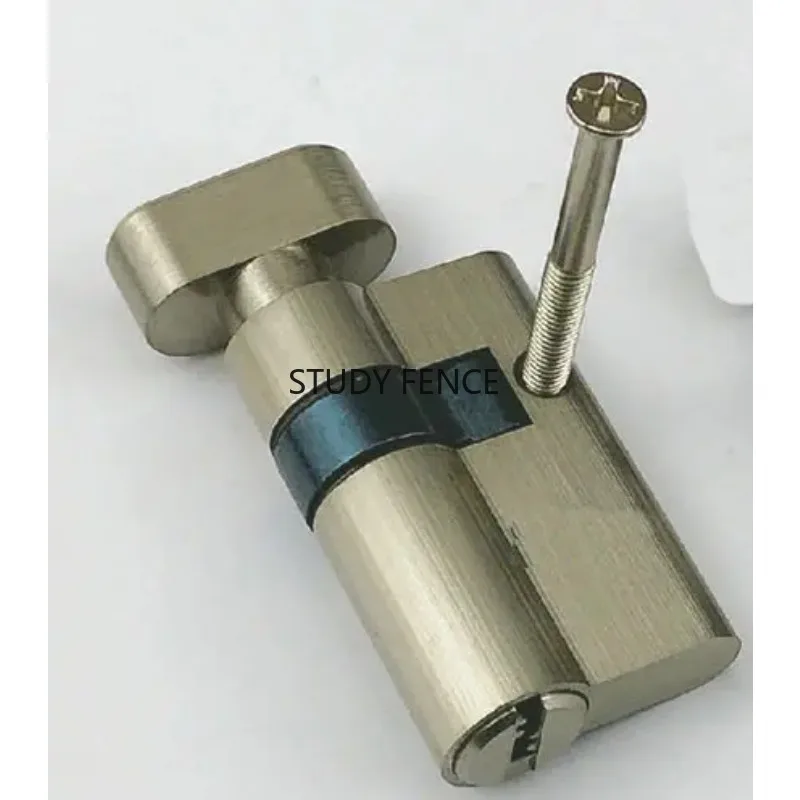 Indoor Door Lock Cylinder Asymmetric Lock Cylinder Height 32x51mm Door Lock Core with Keys Household Hardware Accessories
