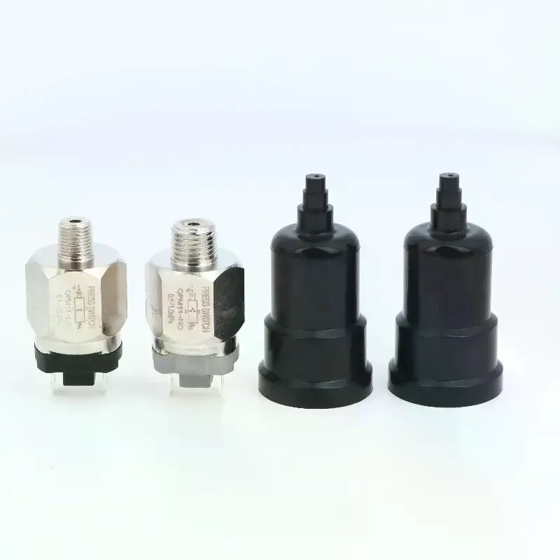 1Pcs G1/8 G1/4 Automatic Controller QPM11 NO NC Adjustable Air Pressure Switch 0.1-1Mpa Hydraulic Diaphragm