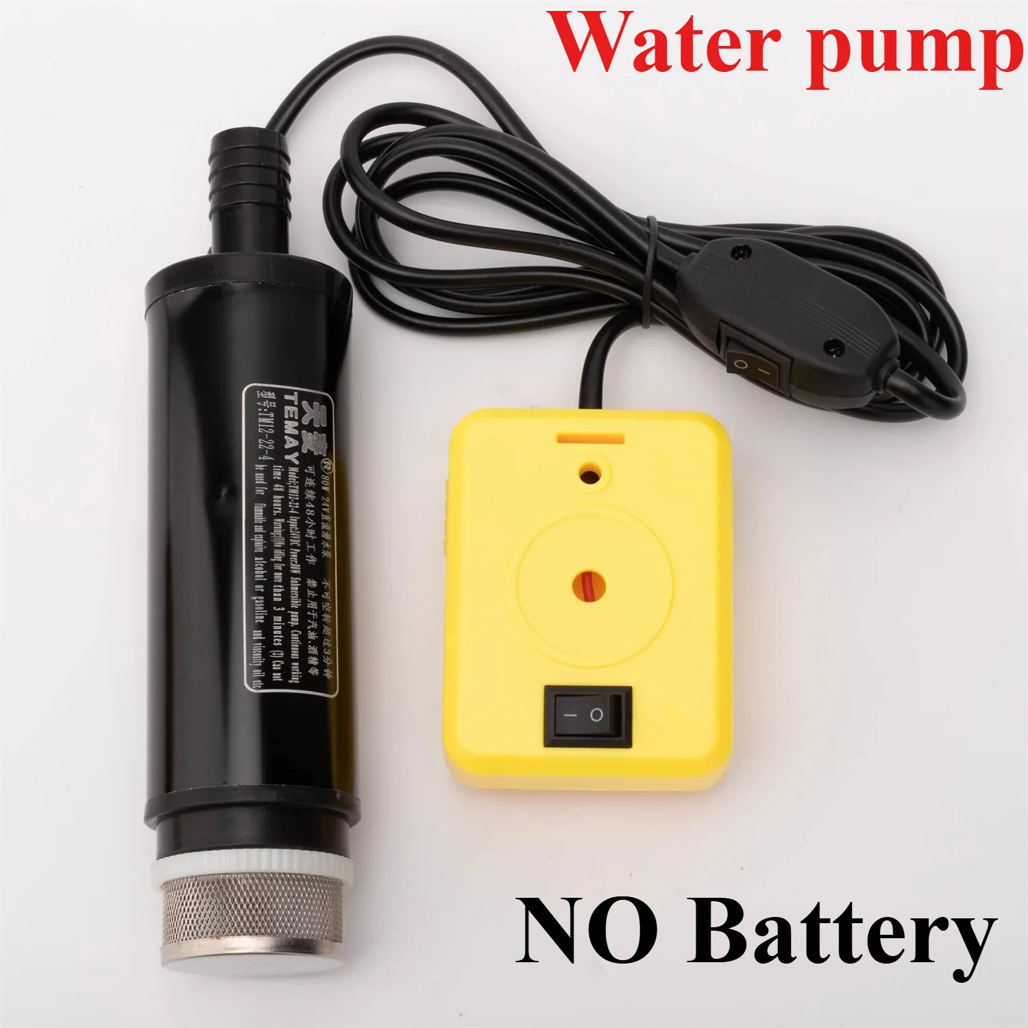 

Portable Submersible Water Pump For Dewalt 20/60V Li-ion Battery For Irrigation Swimming Pool Pond Pumping Multi-purpose