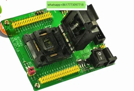 STM32 Test Programming Socket LQFP64 Package Programmer JTAG SWD Serial Port 3 Download Methods