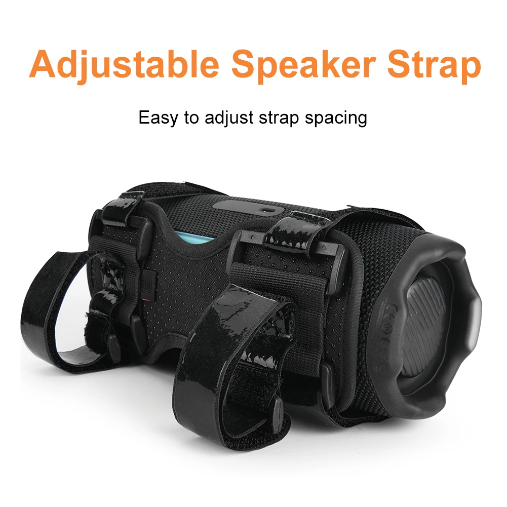 Correa fija para altavoz, correa ajustable, soporte para altavoz de bicicleta, soporte portátil para altavoz de bicicleta para las series JBL Flip y Charge