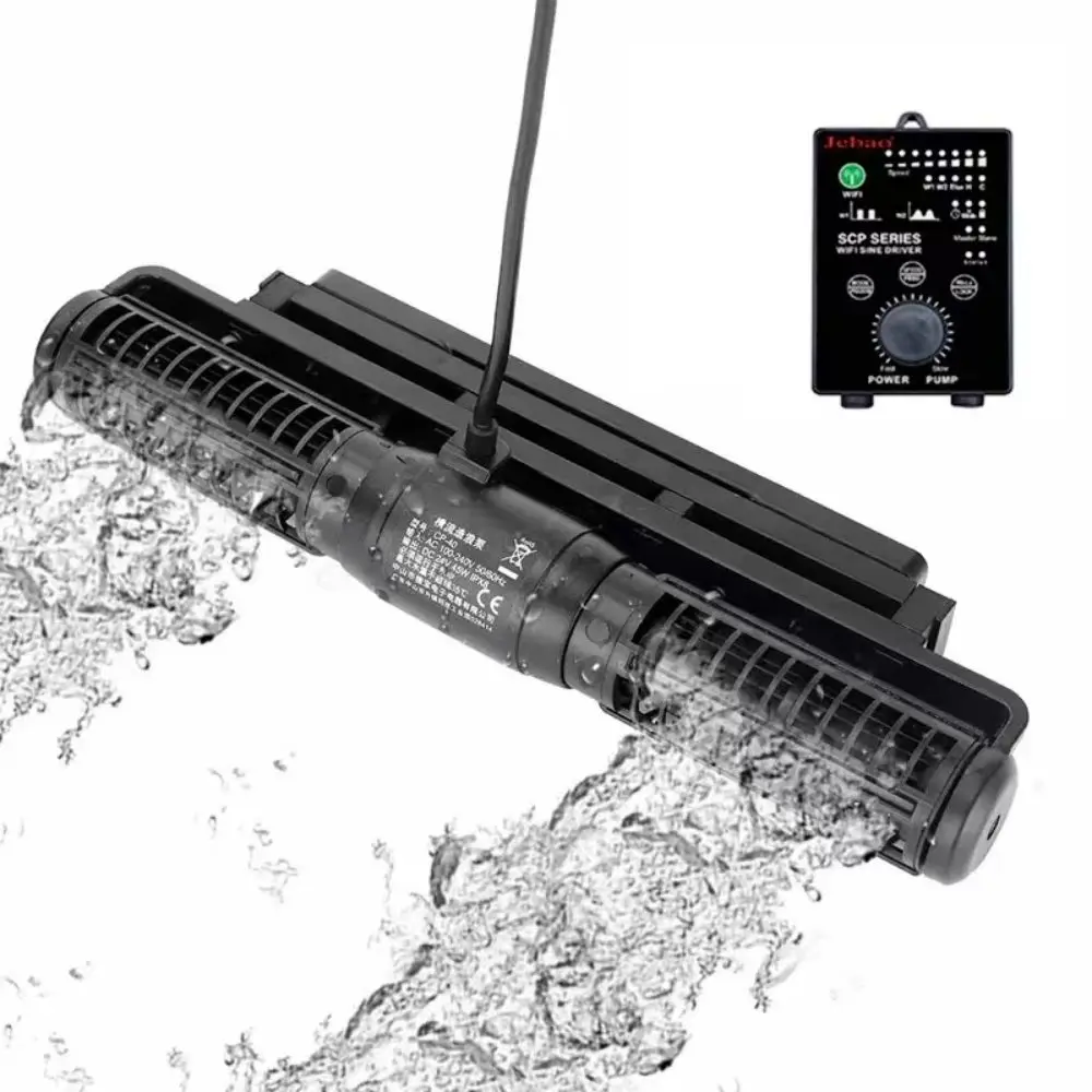 Jecod Jebao SCP Sine Cross Flow Pump Manual Control Cross-Flow Circulating Pump Wavemaker Frequency Conversion Wave Pump