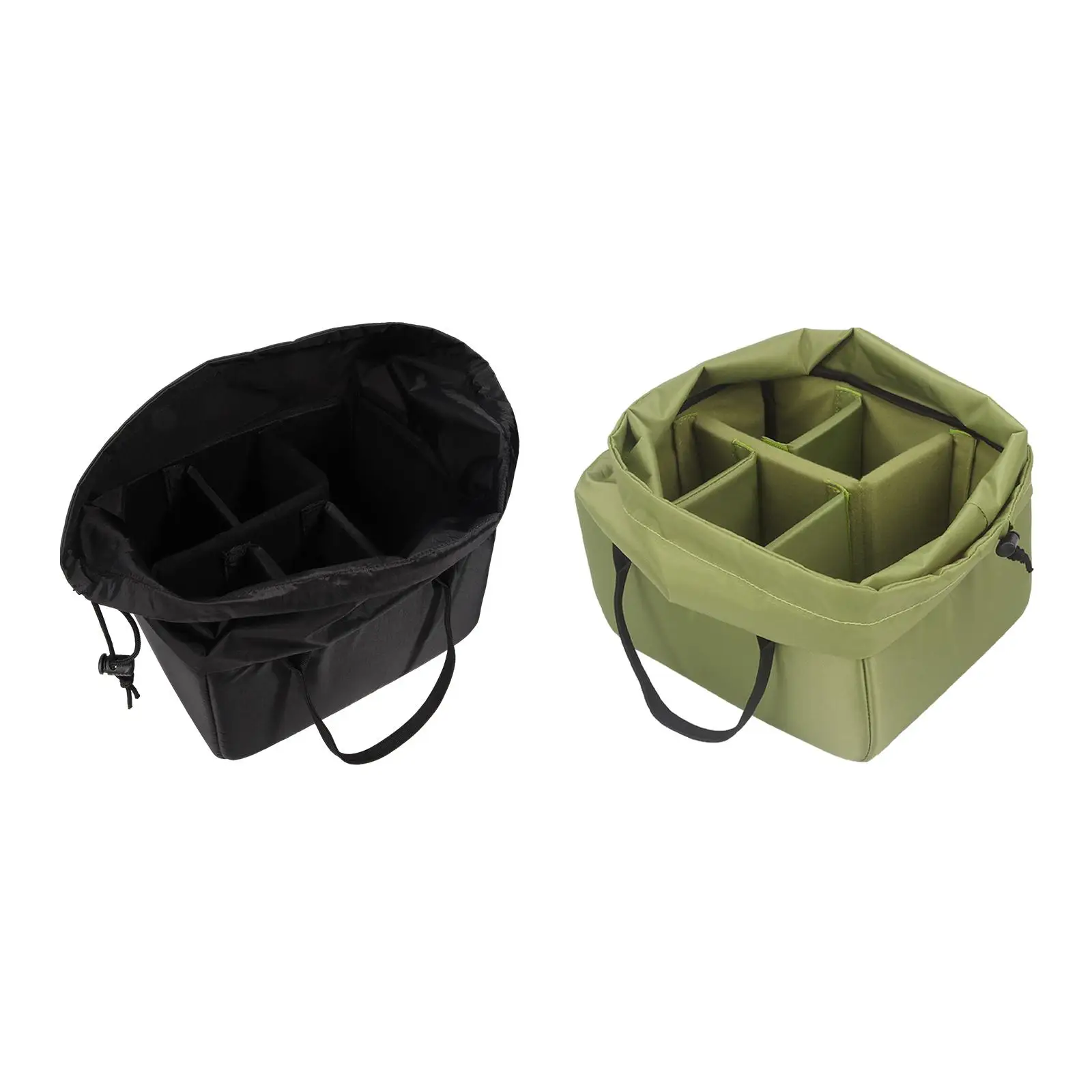 Bolsa de inserción para cámara, bolsa interior para cámara, práctica bolsa con cordón, impermeable exterior