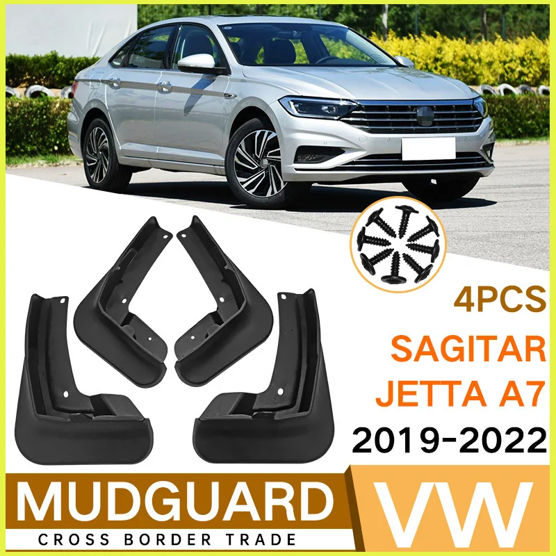 

Suitable for Volkswagen Sagitar Jetta A7 2019-2022 fender tile auto partstesla model 3 2022 car accessories mud flaps