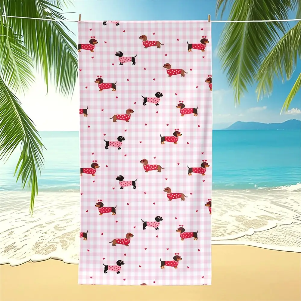 UK Flag Lion Print Beach Towel Pool Towel Camping Towel Bath Towel Blanket British Style Men Trip Quick Dry Towel
