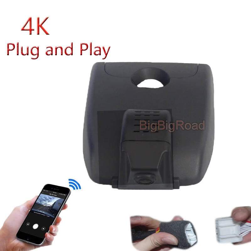 

For Toyota Corolla Corola Levin Allion 2019 2020 2021 TNGA 2022 4K Plug And Play Car Video Recorder Wifi DVR Dash Cam Camera