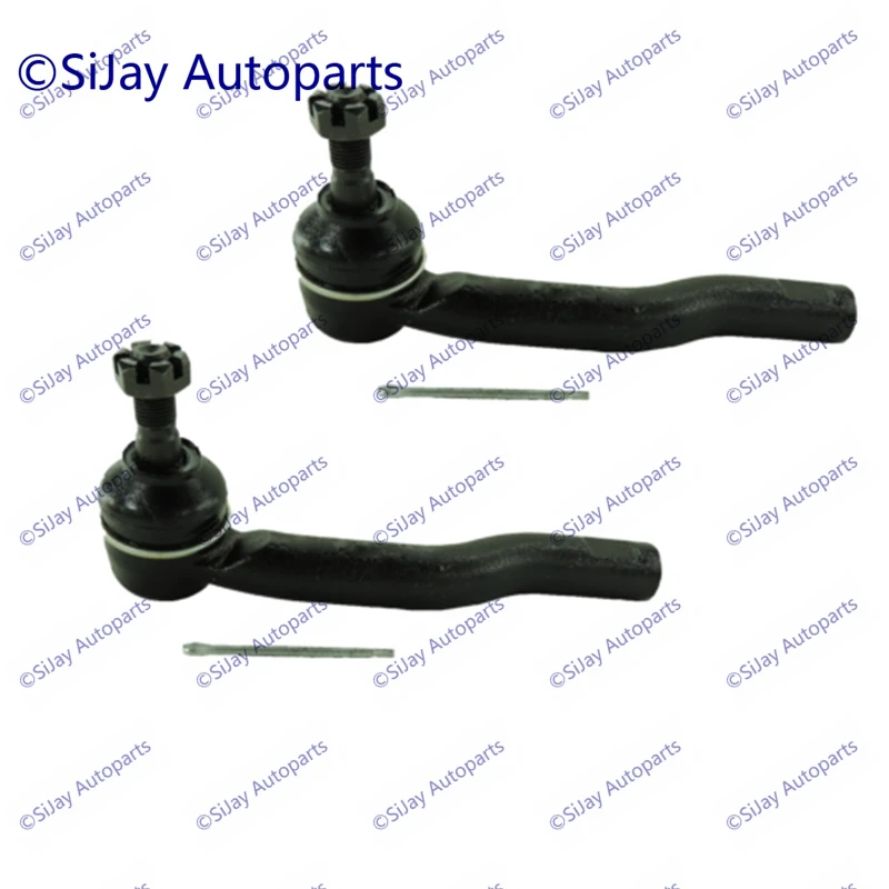 Set of 2 Steering Rack Outer Tie Rod Ends For TOYOTA PRIUS W1 2001 - 2003 45047-49045 45046-49115 ES3554 ES3553