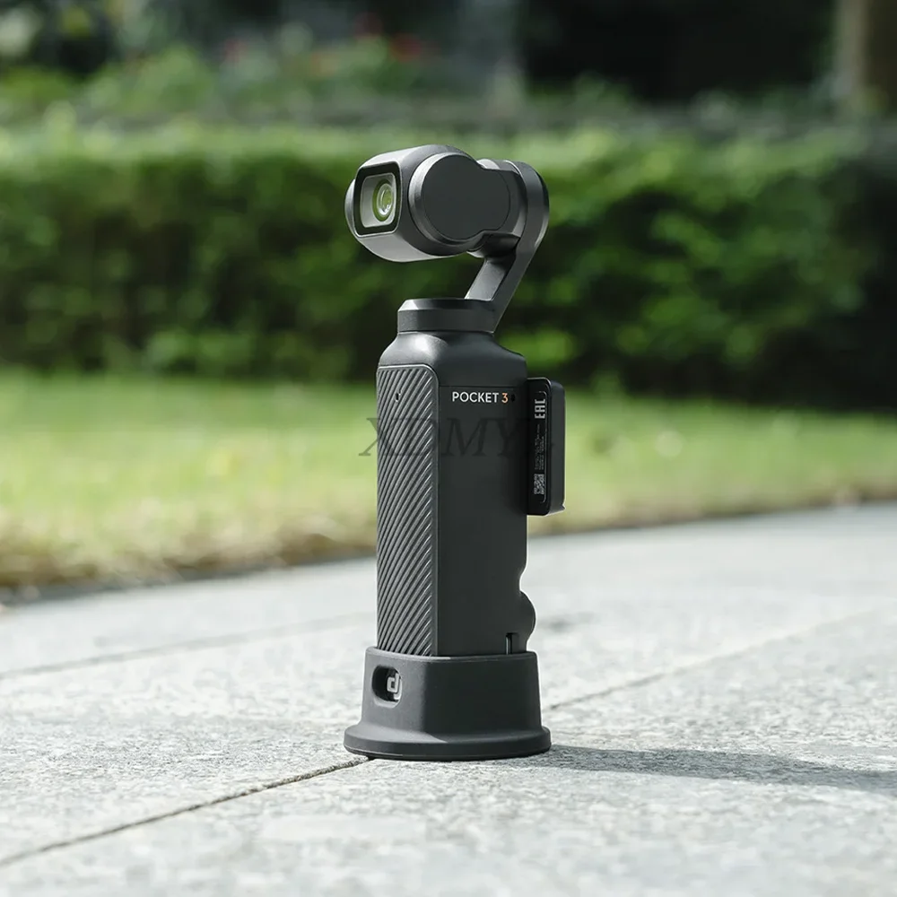 Base in silicone per DJI Osmo Pocket 3 Dock Desktop Base di estensione fissa antiscivolo Supporto Base a sgancio rapido Accessori per fotocamera