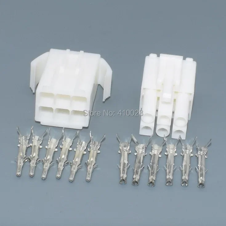 Worldgolden نوع صغير 6pin مجموعة EL 4.5 مللي متر ذكر أنثى مقبس التوصيل