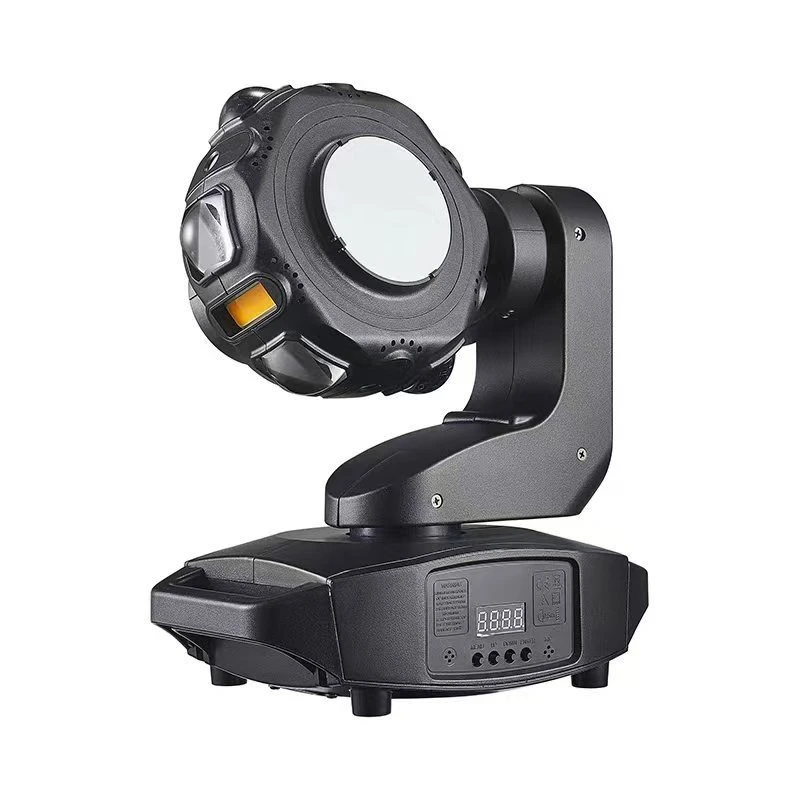 

6 светодиодных вращающихся головок Hot Wheel 40 Вт с эффектом беcкостренного луча, световой эффект «летающая тарелка», вращающийся светильник «инопланетянин»