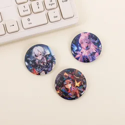 Game around Genshin Impact Animation Tinplate Badge Badge Kazuha Keqing Xiao Hutao Brooch Cosplay ornament a Birthday Present