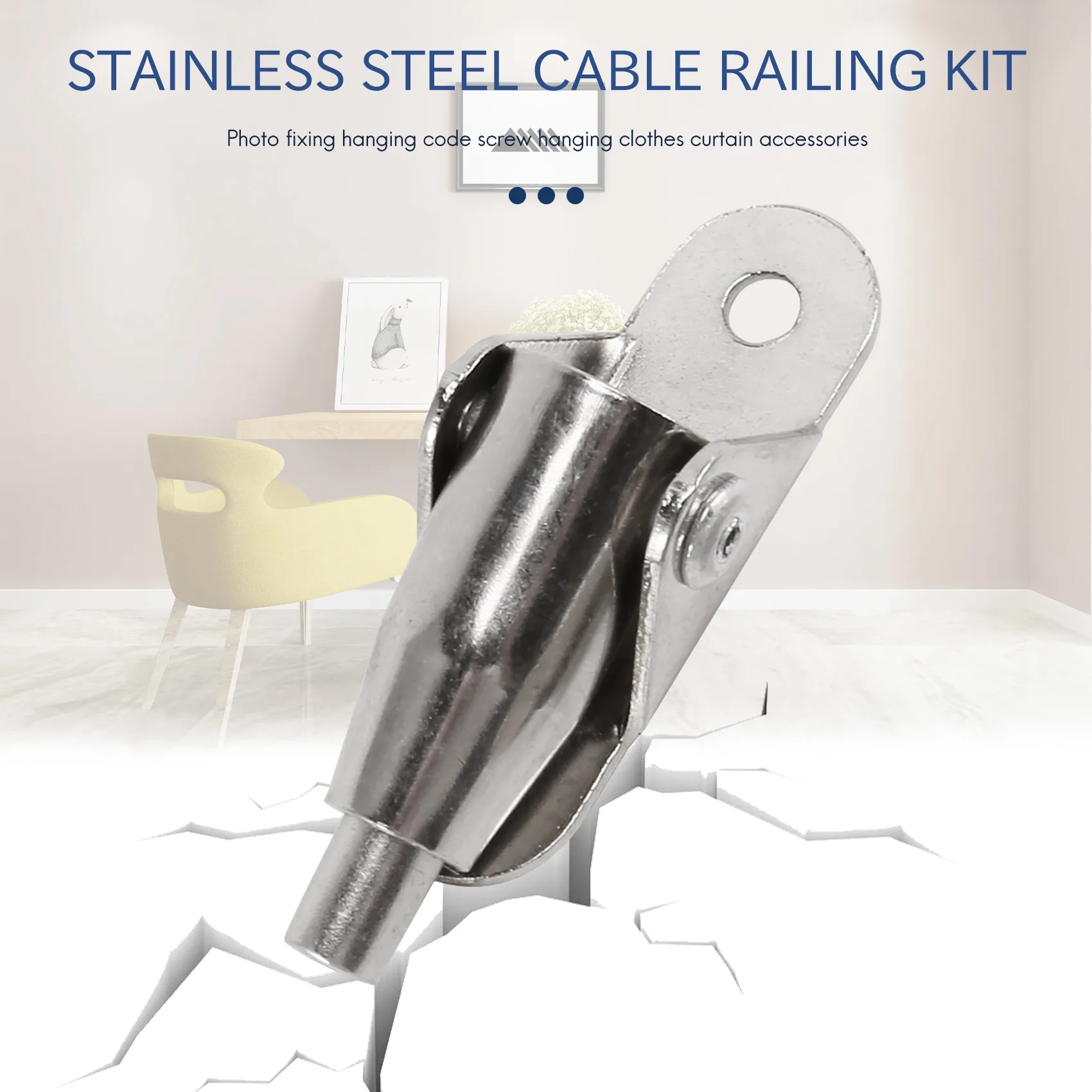 2025 Trend10m Stainless Steel Wire Rope PVC Coated Steel Cable Adjustable Curtain Rope Lamp Suspension Picture Wire For Hanging