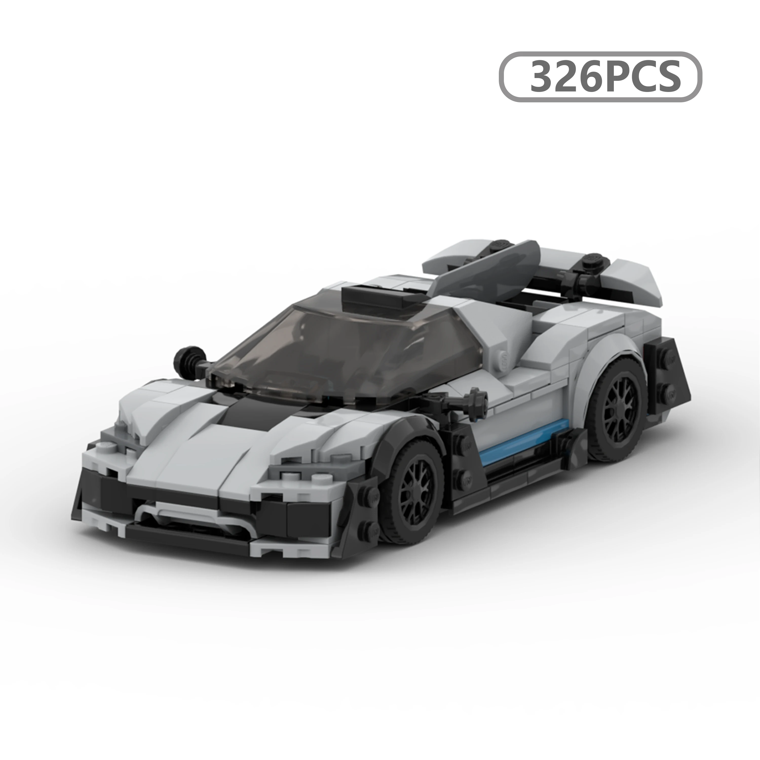 

MOC 88771 AMG One Style Supercar Building Blocks 8 Stud Racing Car Model Lego Compatible Bricks Set for Adults Collection