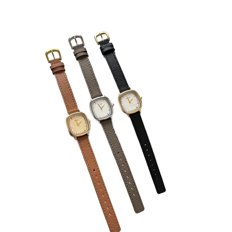 2025 waterproof quartz watch birthday gift Korean temperament classic trend women's watch elegant and simple