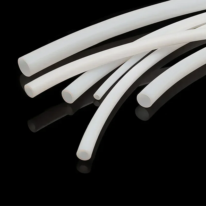 PTFE Teflonto Pipe Low Friction Insulated Tubing White ID 1 2 4 6 8 10 12 15 17 18 19mm Tube for Instrument & Testing Equipment