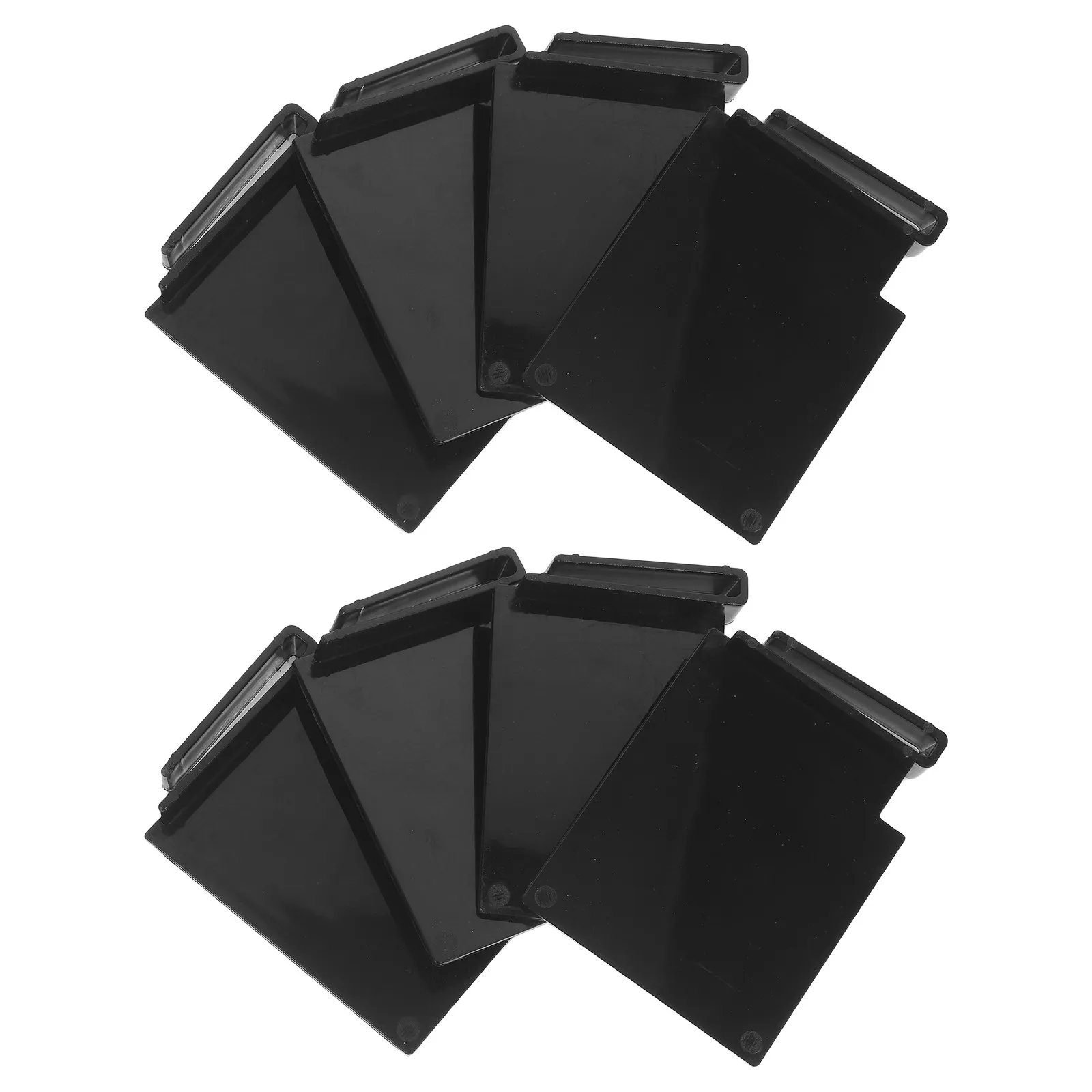 10Pcs Trading Card Dividers Clip Plastic Organizer Storage Box Divider Reusable Card Separator Clips for Collectors Sports Cards