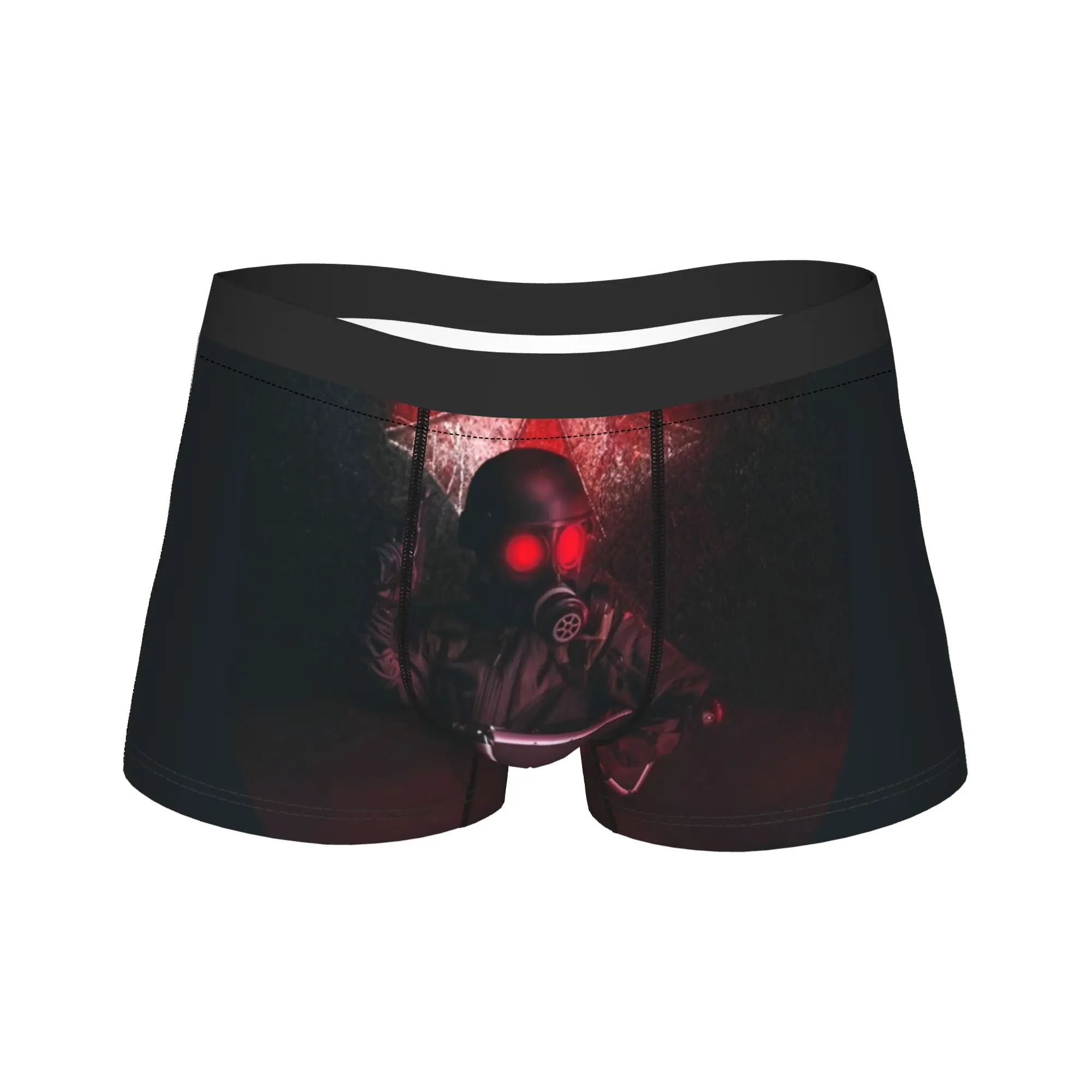 

Men Resident Art Eviled Underwear Game Umbrella Sexy Boxer Briefs Shorts Panties Male Breathable Underpants Plus Size