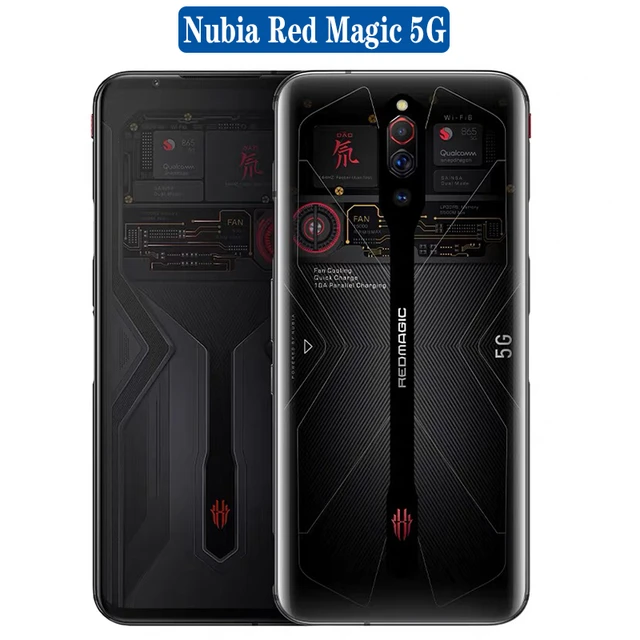 Global Rom Nubia Red Magic 5g Gaming Smartphone 6.65'' 144hz Snapdragon 865  64mp Rear Camera 4500mah Android 10 Nfc Google Play - Mobile Phones -  AliExpress