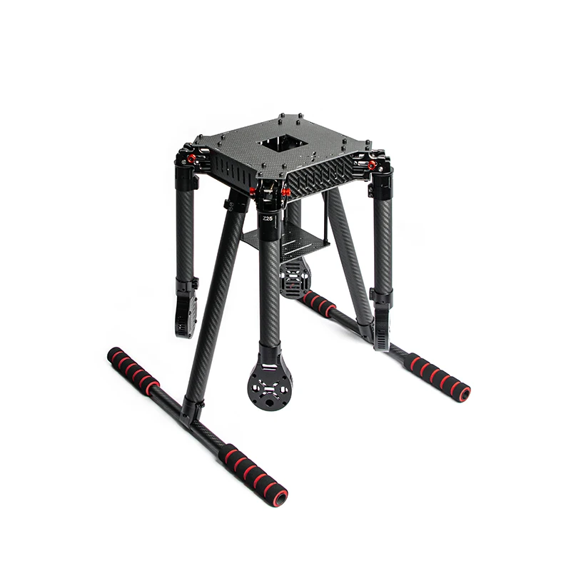 LX700 700mm Folding Drone Frame for Heavy Payload, Anti-Crash Carbon Fiber Body, Supports 3508/4312 Motors, Ideal for Aerial Pho