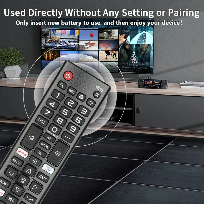 For AKB75675301 AKB75675311 LG-TV-Remote-Control-Replacement With Netflix PrimeVideo and MOVIES Buttons, For LG TV 32LM6300