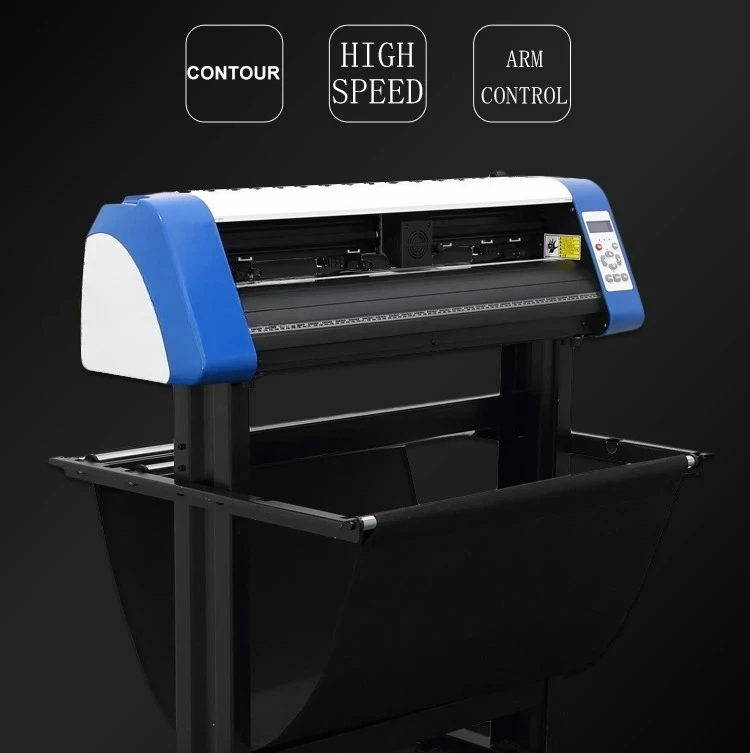 Impresora de vinilo A3 de fácil operación, tira cortadora de Plotter Summa para AKI-870