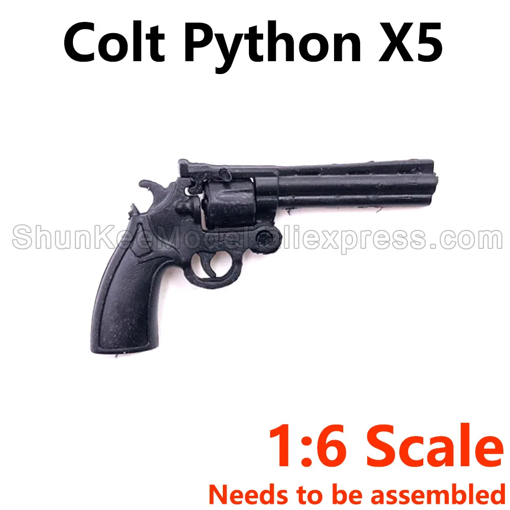 1/6 Scale Mini Weapon Model Colt Python X5 Breatta M9 M1911 Python Gun Pistol Model For 12 Inch Action Figure Hot Toys DAM Toys