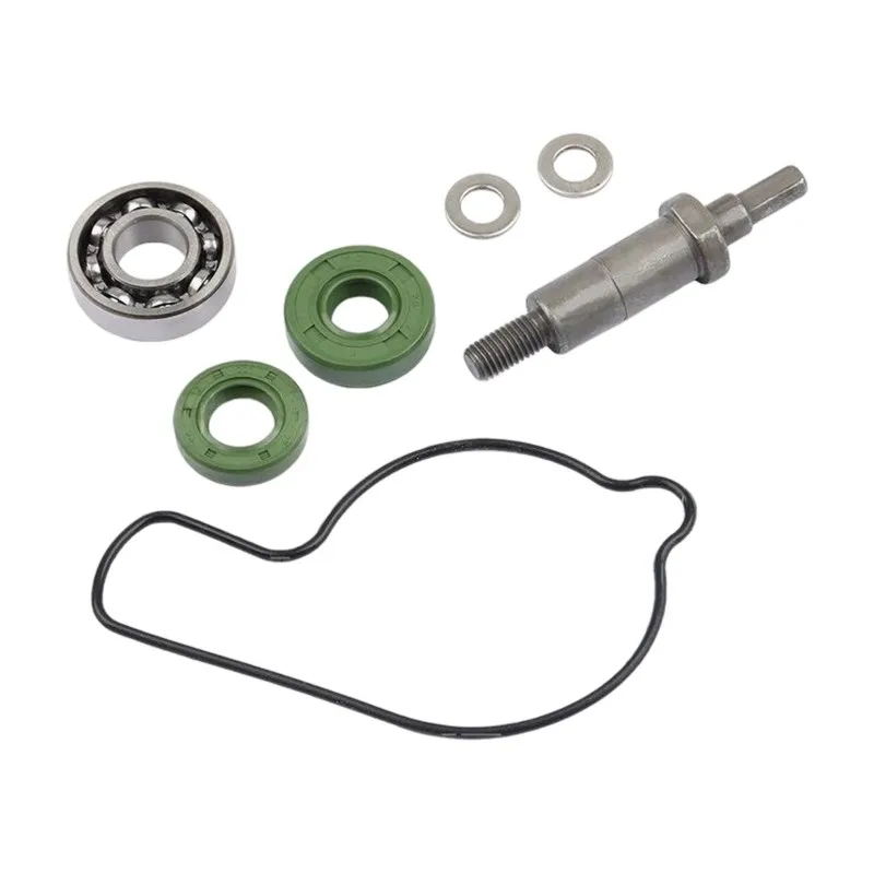 A03Z-Engine Water Pump Impeller Repair Kit Bearing Seal Gasket Shaft For Honda CRF450R 2002 2003 2004 2005 2006 2007 2008