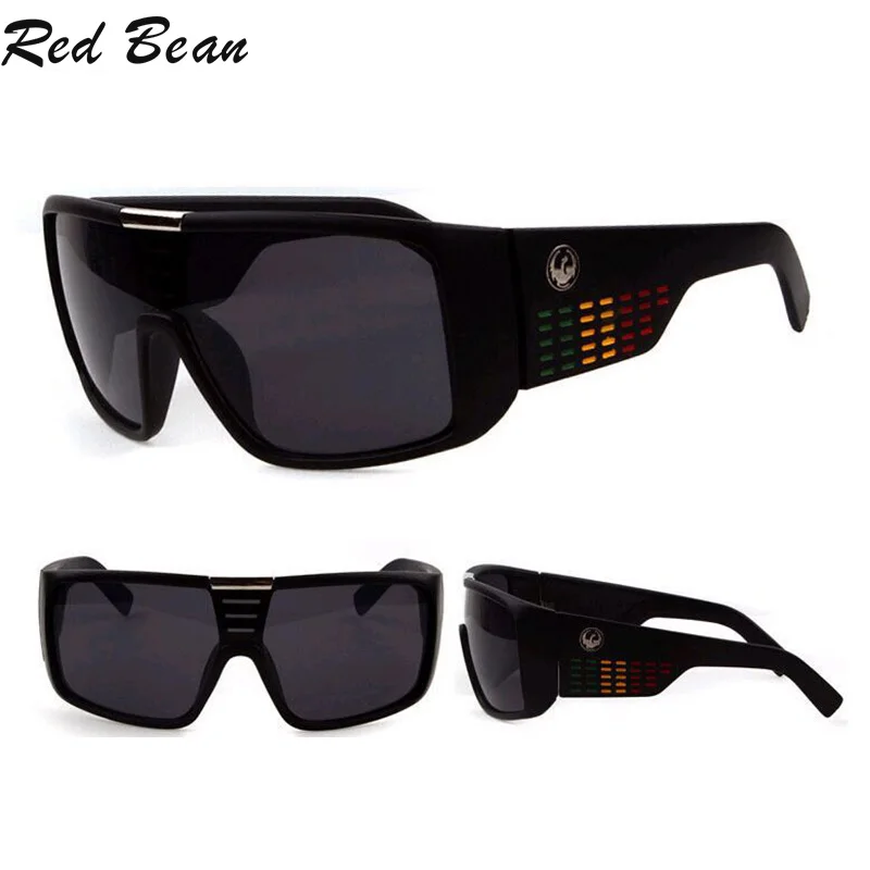 Oversized Dragon Sunglasses Men Women Flat Top Driving Goggles Male Retro Brand Designer Sun Glasses for Men Femininity UV400