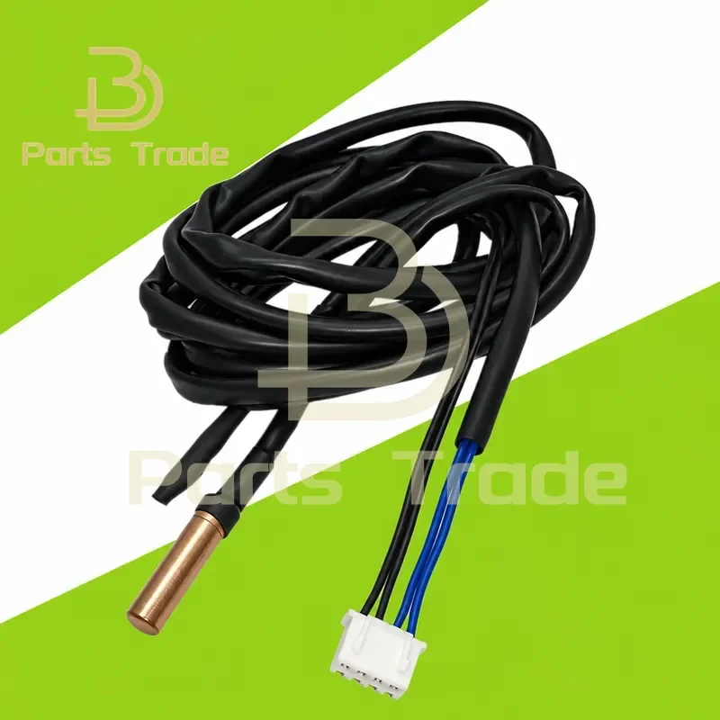 For Haier Air Conditioner Temperature Sensor 10K 23K Thermistor with Rubber Head Copper Head Ring Tube Ambient Temp Probe