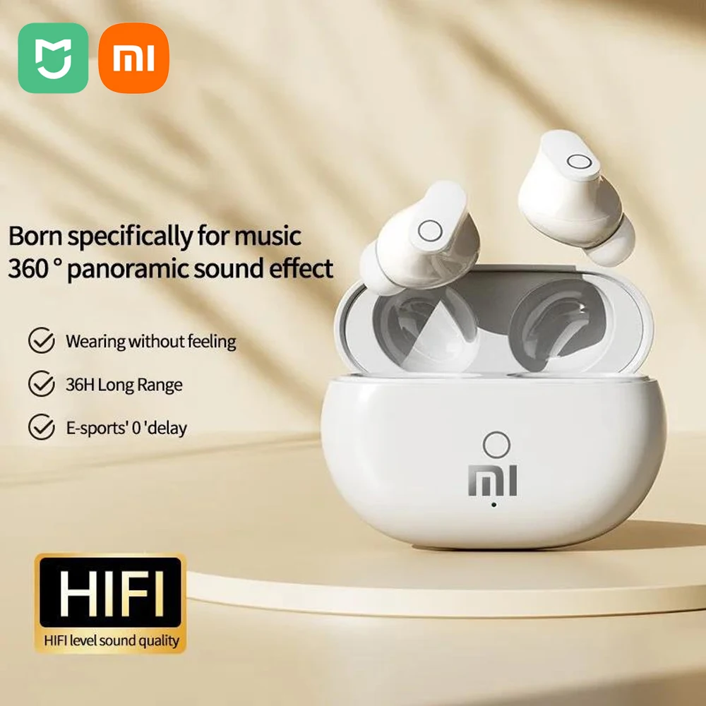 Xiaomi Mijia Buds 4 Pro bezprzewodowe słuchawki douszne słuchawki Bluetooth słuchawki z redukcją szumów Hifi dźwięk radia wbudowany zestaw