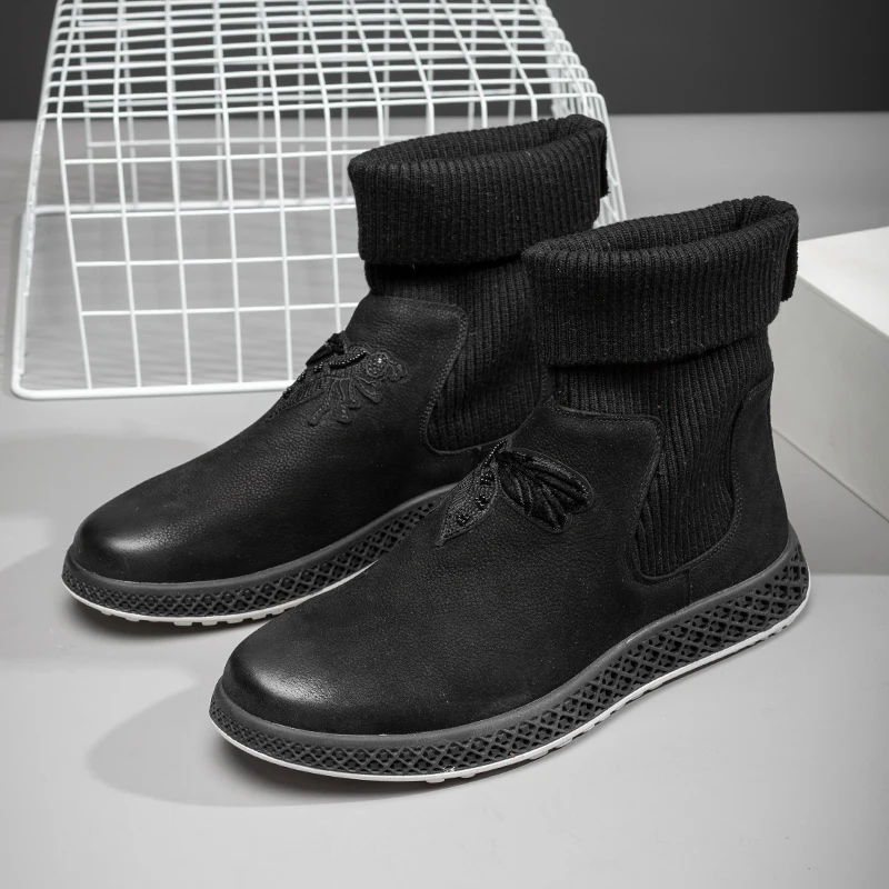 Fashionable high top trendy socks and shoes, boots 80710