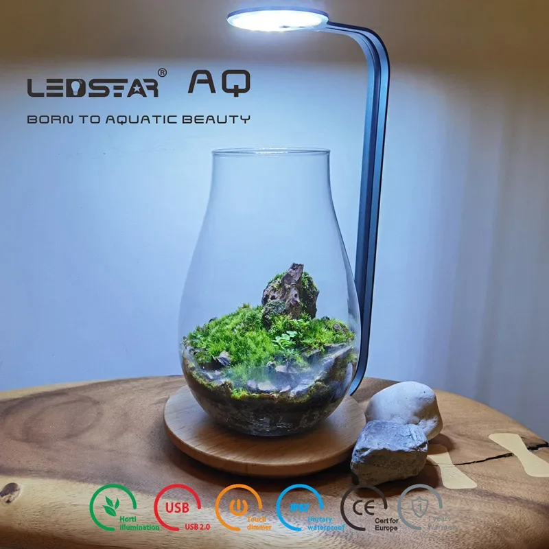 Imagem -03 - Ledstar Micro Paisagem Moss Luz Desktop Planta Suculenta Fill Light Aq-dot