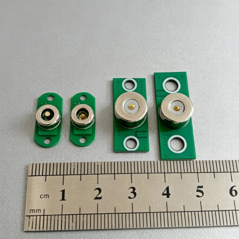 1 Stück Magnetischer Pogo-Pin-Steckverbinder zur Leiterplattenmontage, 7 mm, 10 mm, männlich/weiblich, Federklemme zum Aufladen für Schönheitsgeräte, Smartwatches, Mini-Lüfter – Detail 3