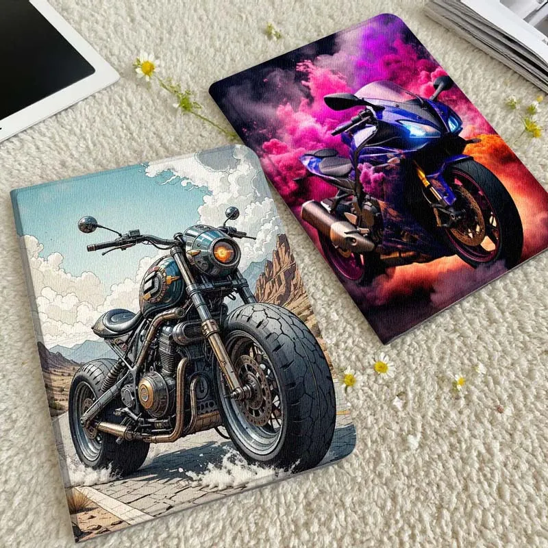 

Vintage Motorcycle Desert Road For Xiaomi Redmi Mi Pad 5 6 6s 7 SE Pro Max Ultra 12.4 12.5 14 inch Tablet Case