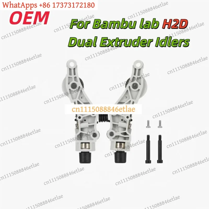 k3 for Bambu Lab Dual Extruder Idlers and Filament Sensor, Replacement Parts for H2D H2C 3D Printer